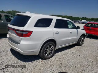 2020 Dodge Durango GT with VIN 1C4RDHDG9LC166151, listed as a Copart auction lot 55627605 with 126,651 mi miles and Salvage title. Bid and sale history available at DreamBid. Image 3.