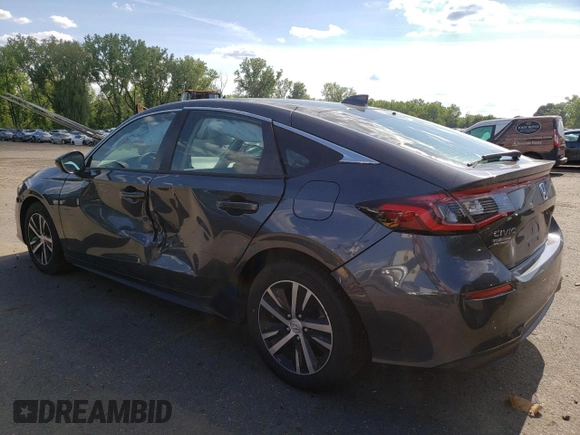 2022 Honda Civic LX z VIN 19XFL2H52NE000724, wystawiony jako Copart lot #60699254 z przebiegiem 63 830 mil mil oraz Szkoda całkowita • Salvage title. Historia ofert i sprzedaży dostępna na DreamBid. Obrazek 2.