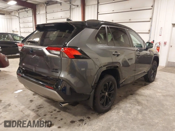 2023 Toyota RAV4 Hybrid XSE with VIN 4T3E6RFV7PU124140, listed as a IAAI auction lot 42201073 with 50,942 mi miles and . Bid and sale history available at DreamBid. Image 4.