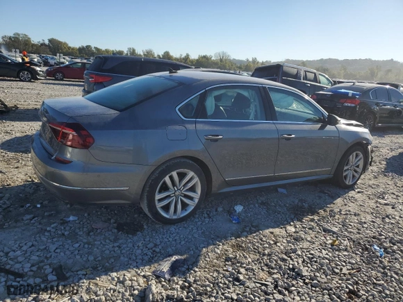 2017 Volkswagen Passat V6 SEL Premium with VIN 1VWCM7A34HC082437, listed as a Copart auction lot 76320474 with 179,516 mi miles and Salvage Title. Bid and sale history available at carsss.com. Image 3.