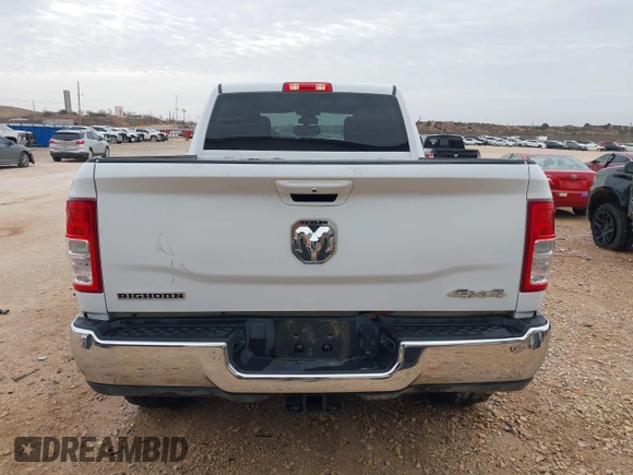 2021 Ram 2500 Big Horn with VIN 3C6UR5DL8MG605823, listed as a IAAI auction lot 41711890 with 72,008 mi miles. Bid and sale history available at carsss.com. Image 17.