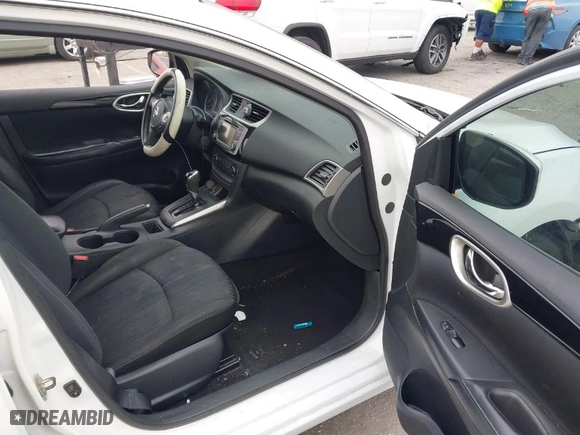 2017 Nissan Sentra SV with VIN 3N1AB7AP8HL674966, listed as a IAAI auction lot 41883884 with 96,597 mi miles. Bid and sale history available at carsss.com. Image 5.