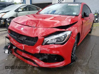 2017 Mercedes-Benz CLA 250 with VIN WDDSJ4GBXHN500370, listed as a Copart auction lot 45715552 with 46,798 mi miles and . Bid and sale history available at DreamBid. Image 2.