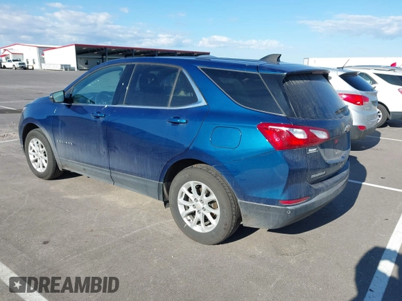 2019 Chevrolet Equinox LT z VIN 2GNAXTEV0K6138242, wystawiony jako IAAI lot #42313300 z przebiegiem 189 527 mil mil oraz . Historia ofert i sprzedaży dostępna na DreamBid. Obrazek 3.