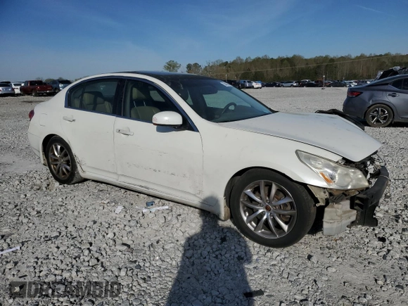 2008 Infiniti G35 Sedan x with VIN JNKBV61F08M278500, listed as a Copart auction lot 50432515 with 303,816 mi miles and Salvage Title. Bid and sale history available at carsss.com. Image 4.