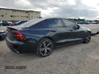 2019 Volvo S60 R-Design with VIN 7JR102FM7KG007243, listed as a Copart auction lot 71583823 with 30,555 mi miles. Bid and sale history available at carsss.com. Image 3.
