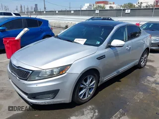 2013 Kia Optima EX with VIN 5XXGN4A75DG139872, listed as a IAAI auction lot 42483921 with 120,167 mi miles and . Bid and sale history available at DreamBid. Image 2.