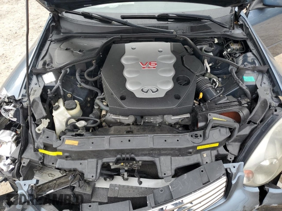 2005 Infiniti G35 Coupe with VIN JNKCV54E35M419783, listed as a Copart auction lot 41836925 with 106,608 mi miles and Salvage Title. Bid and sale history available at carsss.com. Image 11.