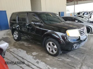2013 Honda Pilot EX-L with VIN 5FNYF3H51DB008070, listed as a Copart auction lot 55034045 with 72,688 mi miles and Salvage Title. Bid and sale history available at DreamBid. Image 4.