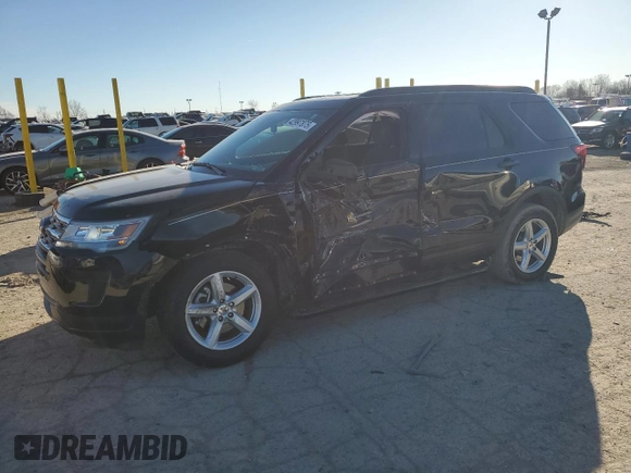 2018 Ford Explorer with VIN 1FM5K8BHXJGB06381, listed as a Copart auction lot 42997875 with 36,550 mi miles and Salvage title. Bid and sale history available at DreamBid. Image 1.