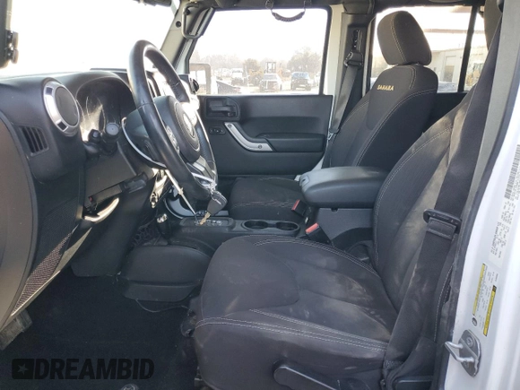 2014 Jeep Wrangler Unlimited Sahara with VIN 1C4BJWEG0EL305955, listed as a Copart auction lot 46539355 with 108,020 mi miles and Salvage Title. Bid and sale history available at carsss.com. Image 7.