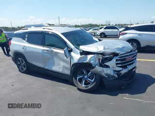 2020 GMC Terrain SLT with VIN 3GKALPEV5LL268272, listed as a IAAI auction lot 42239719 with 91,029 mi miles and . Bid and sale history available at DreamBid. Image 1.