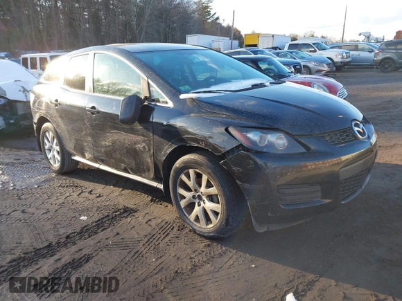 2007 Mazda CX-7 Touring with VIN JM3ER29L870117363, listed as a IAAI auction lot 41507617 with 187,938 mi miles and . Bid and sale history available at carsss.com. Image 1.