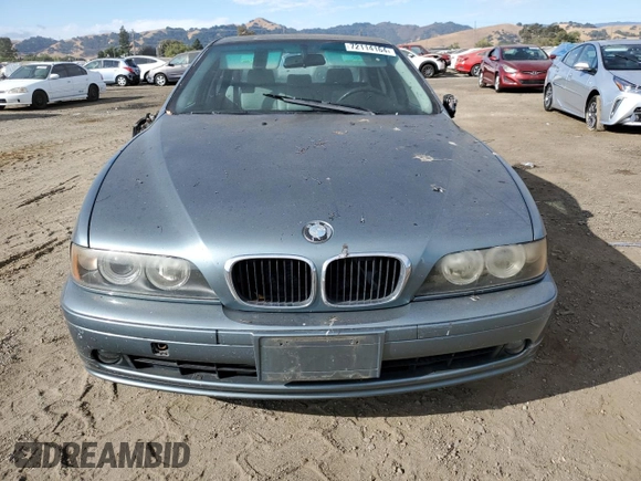 2001 BMW 5 Series 525iA with VIN WBADT43471GF57754, listed as a Copart auction lot 72114164 with 159,376 mi miles and Salvage Title. Bid and sale history available at carsss.com. Image 5.