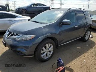 2011 Nissan Murano SL z VIN JN8AZ1MW8BW182646, wystawiony jako Copart lot #57039095 z przebiegiem 134 299 mil mil oraz Szkoda całkowita • Salvage title. Historia ofert i sprzedaży dostępna na DreamBid. Obrazek 1.