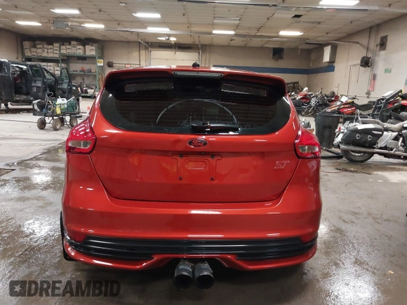 2018 Ford Focus ST with VIN 1FADP3L99JL306466, listed as a IAAI auction lot 41420169 with 94,731 mi miles and . Bid and sale history available at DreamBid. Image 16.