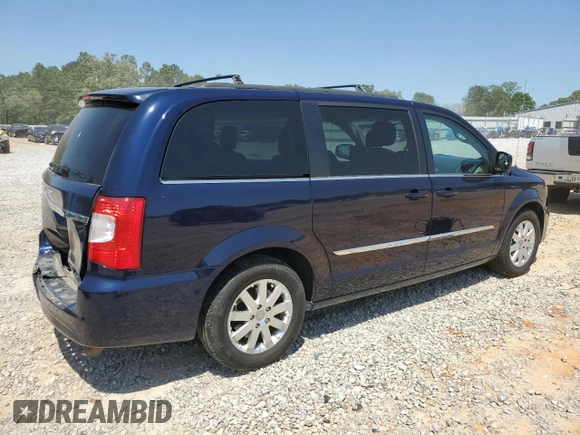 2016 Chrysler Town & Country Touring with VIN 2C4RC1BG4GR193560, listed as a Copart auction lot 53730055 with 132,552 mi miles and Salvage Title. Bid and sale history available at DreamBid. Image 3.