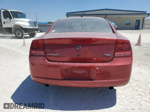 2008 Dodge Charger R/T with VIN 2B3KA53H18H327486, listed as a Copart auction lot 49874545 with 153,003 mi miles and Salvage Title. Bid and sale history available at carsss.com. Image 6.