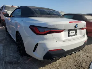 2022 BMW 4 Series 430i with VIN WBA23AT02NCJ38076, listed as a Copart auction lot 76186884 with 21,106 mi miles and Non repairable. Bid and sale history available at DreamBid. Image 6.