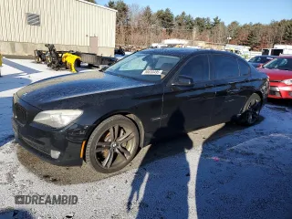 2012 BMW 7 Series 750Li xDrive with VIN WBAKC8C51CC435406, listed as a Copart auction lot 88630495 with 108,090 mi miles and Salvage Title. Bid and sale history available at carsss.com. Image 1.