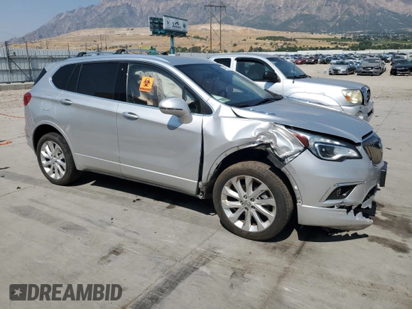 2016 Buick Envision Premium II with VIN LRBFXFSX0GD245904, listed as a Copart auction lot 64681714 with Not Provided miles and Salvage Title. Bid and sale history available at carsss.com. Image 4.