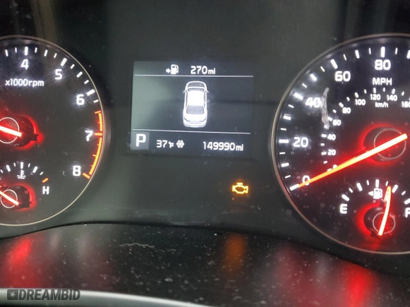 2017 Kia Cadenza Technology with VIN KNALC4J16H5093752, listed as a Copart auction lot 48065195 with 149,990 mi miles and Salvage Title. Bid and sale history available at carsss.com. Image 9.