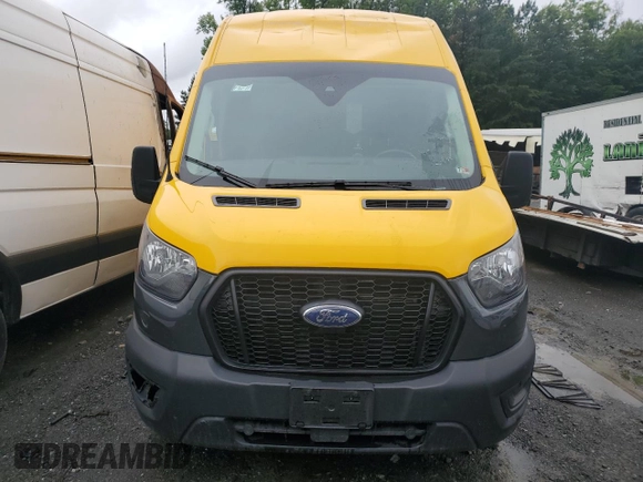 2023 Ford Transit Cargo with VIN 1FTBR1X87PKA73817, listed as a Copart auction lot 60380665 with 40,487 mi miles and Salvage title. Bid and sale history available at DreamBid. Image 5.