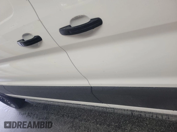 2025 Ford Transit with VIN 1FTBW1YM6SKA12973, listed as a IAAI auction lot 42756120 with 30 mi miles and . Bid and sale history available at DreamBid. Image 4.