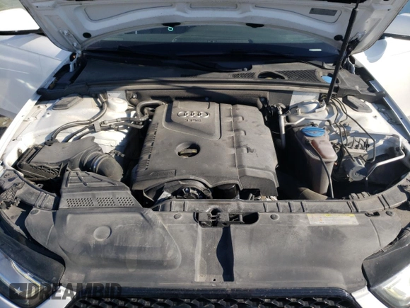 2016 Audi A4 Premium with VIN WAUAFAFL4GN016593, listed as a Copart auction lot 46086343 with 52,045 mi miles. Bid and sale history available at carsss.com. Image 11.
