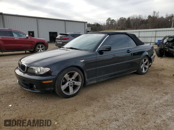 2004 BMW 3 Series 325Ci with VIN WBABW33494PL30530, listed as a Copart auction lot 48068885 with 63,416 mi miles and Salvage Title. Bid and sale history available at carsss.com. Image 1.