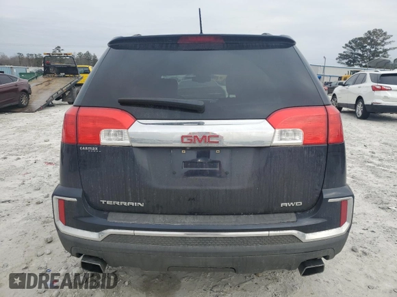 2016 GMC Terrain SLE with VIN 2GKFLTE37G6237600, listed as a Copart auction lot 89332895 with 97,143 mi miles and Salvage Title. Bid and sale history available at DreamBid. Image 6.