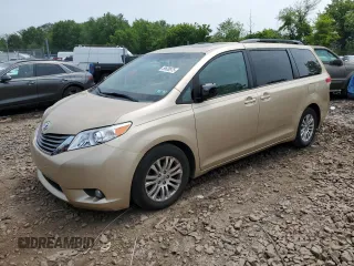2011 Toyota Sienna XLE AAS with VIN 5TDYK3DC5BS157610, listed as a Copart auction lot 59630975 with 170,971 mi miles and Salvage title. Bid and sale history available at DreamBid. Image 1.