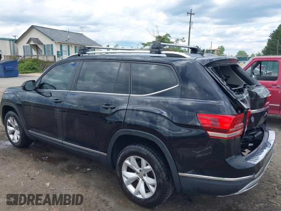 2018 Volkswagen Atlas SEL z VIN 1V2MR2CA2JC516351, wystawiony jako IAAI lot #42341113 z przebiegiem 135 077 mil mil oraz . Historia ofert i sprzedaży dostępna na DreamBid. Obrazek 3.