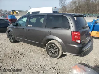 2019 Dodge Grand Caravan GT with VIN 2C4RDGEG0KR571006, listed as a Copart auction lot 45952225 with 123,610 mi miles and Salvage Title. Bid and sale history available at carsss.com. Image 2.