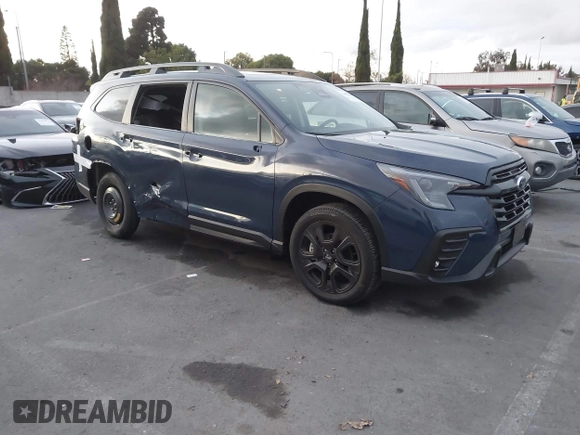 2023 Subaru Ascent Onyx with VIN 4S4WMAHD6P3422855, listed as a IAAI auction lot 41097847 with 1,304 mi miles and . Bid and sale history available at DreamBid. Image 1.