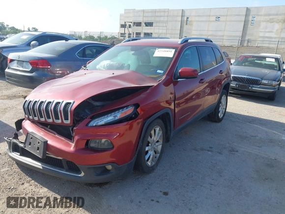 2016 Jeep Cherokee Limited z VIN 1C4PJLDB8GW160935, wystawiony jako IAAI lot #42548891 z przebiegiem 106 884 mil mil oraz . Historia ofert i sprzedaży dostępna na DreamBid. Obrazek 2.