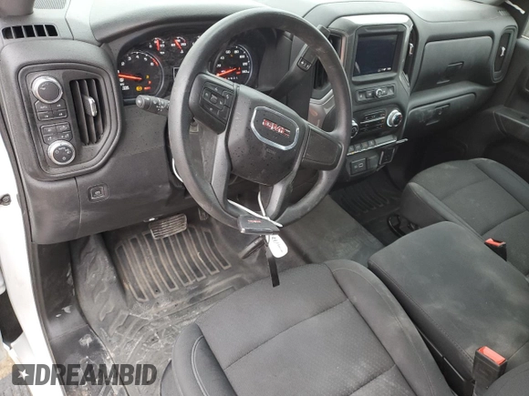 2024 GMC Sierra 1500 with VIN 3GTNUAED8RG389622, listed as a Copart auction lot 49223865 with 9,783 mi miles and Salvage Title. Bid and sale history available at DreamBid. Image 8.