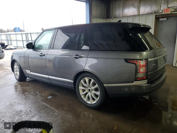 2016 Land Rover Range Rover Supercharged with VIN SALGS3EF1GA244616, listed as a Copart auction lot 47232395 with 115,431 mi miles and Salvage Title. Bid and sale history available at carsss.com. Image 2.