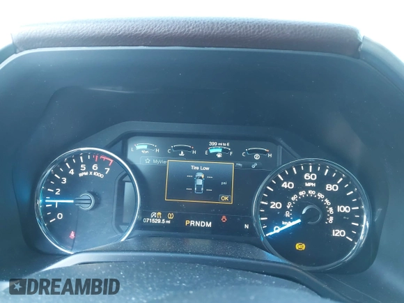 2017 Ford F-150 XL with VIN 1FTEW1EG6HFA47588, listed as a IAAI auction lot 41707391 with 71,529 mi miles. Bid and sale history available at carsss.com. Image 7.