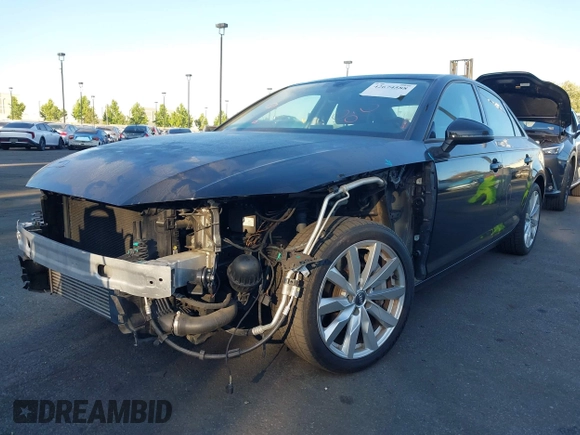 2017 Audi A4 Premium with VIN WAUGNAF42HN011030, listed as a IAAI auction lot 42674588 with 62,802 mi miles and . Bid and sale history available at DreamBid. Image 6.