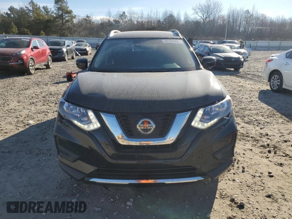 2019 Nissan Rogue SV with VIN JN8AT2MT8KW258556, listed as a Copart auction lot 46705905 with 38,178 mi miles and Salvage Title. Bid and sale history available at DreamBid. Image 5.