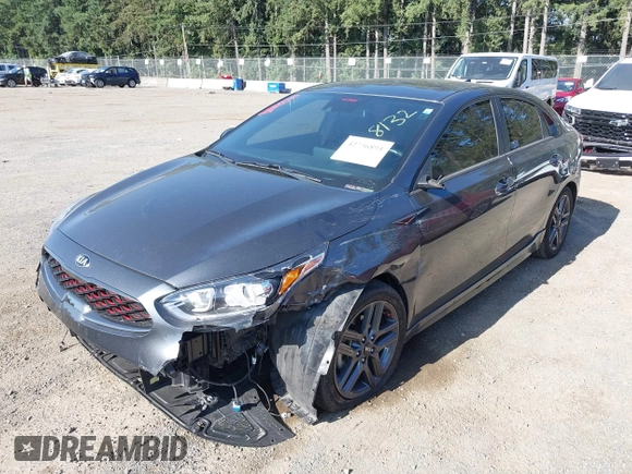 2021 Kia Forte GT-Line with VIN 3KPF34AD2ME418132, listed as a IAAI auction lot 42736894 with 58,901 mi miles and . Bid and sale history available at DreamBid. Image 17.