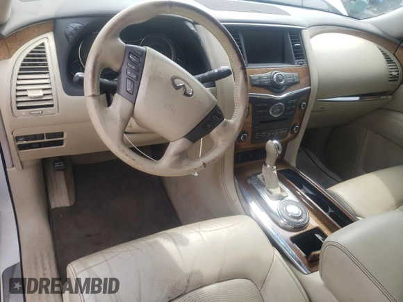 2013 Infiniti QX56 with VIN JN8AZ2NF2D9550468, listed as a Copart auction lot 67254674 with 138,193 mi miles and Clean Title. Bid and sale history available at carsss.com. Image 8.
