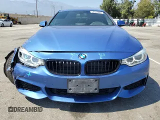 2015 BMW 4 Series 435i with VIN WBA4B1C59FD955421, listed as a Copart auction lot 56347345 with 42,922 mi miles and Salvage title. Bid and sale history available at DreamBid. Image 5.