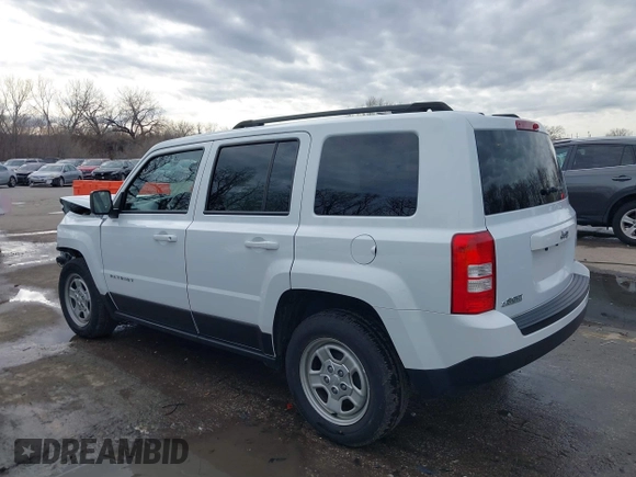 2017 Jeep Patriot Sport with VIN 1C4NJPBA9HD149111, listed as a IAAI auction lot 41103084 with 143,552 mi miles. Bid and sale history available at carsss.com. Image 14.