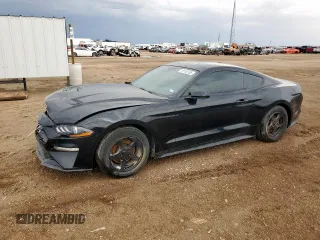 2020 Ford Mustang EcoBoost with VIN 1FA6P8TH7L5130134, listed as a Copart auction lot 59180785 with 48,858 mi miles and Salvage title. Bid and sale history available at DreamBid. Image 1.