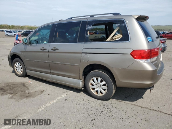 2010 Honda Odyssey EX with VIN 5FNRL3H4XAB042606, listed as a Copart auction lot 55256765 with 69,801 mi miles and Clean title. Bid and sale history available at DreamBid. Image 2.