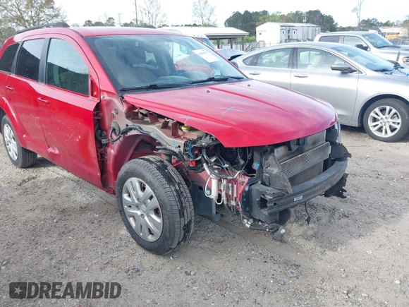 2018 Dodge Journey SE with VIN 3C4PDCAB0JT208761, listed as a IAAI auction lot 41918737 with 117,327 mi miles and . Bid and sale history available at carsss.com. Image 6.