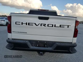 2020 Chevrolet Silverado 1500 Work Truck with VIN 3GCPYAEH9LG117832, listed as a Copart auction lot 85797414 with 50,262 mi miles and Non Repairable. Bid and sale history available at DreamBid. Image 6.