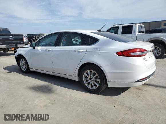2017 Ford Fusion S with VIN 3FA6P0G71HR244394, listed as a Copart auction lot 45191695 with 70,982 mi miles and Clean Title. Bid and sale history available at carsss.com. Image 2.